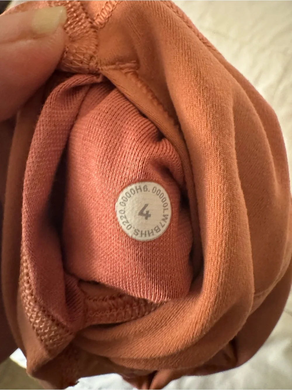 lululemon athletica High-Rise Burnt Orange Bike Shorts